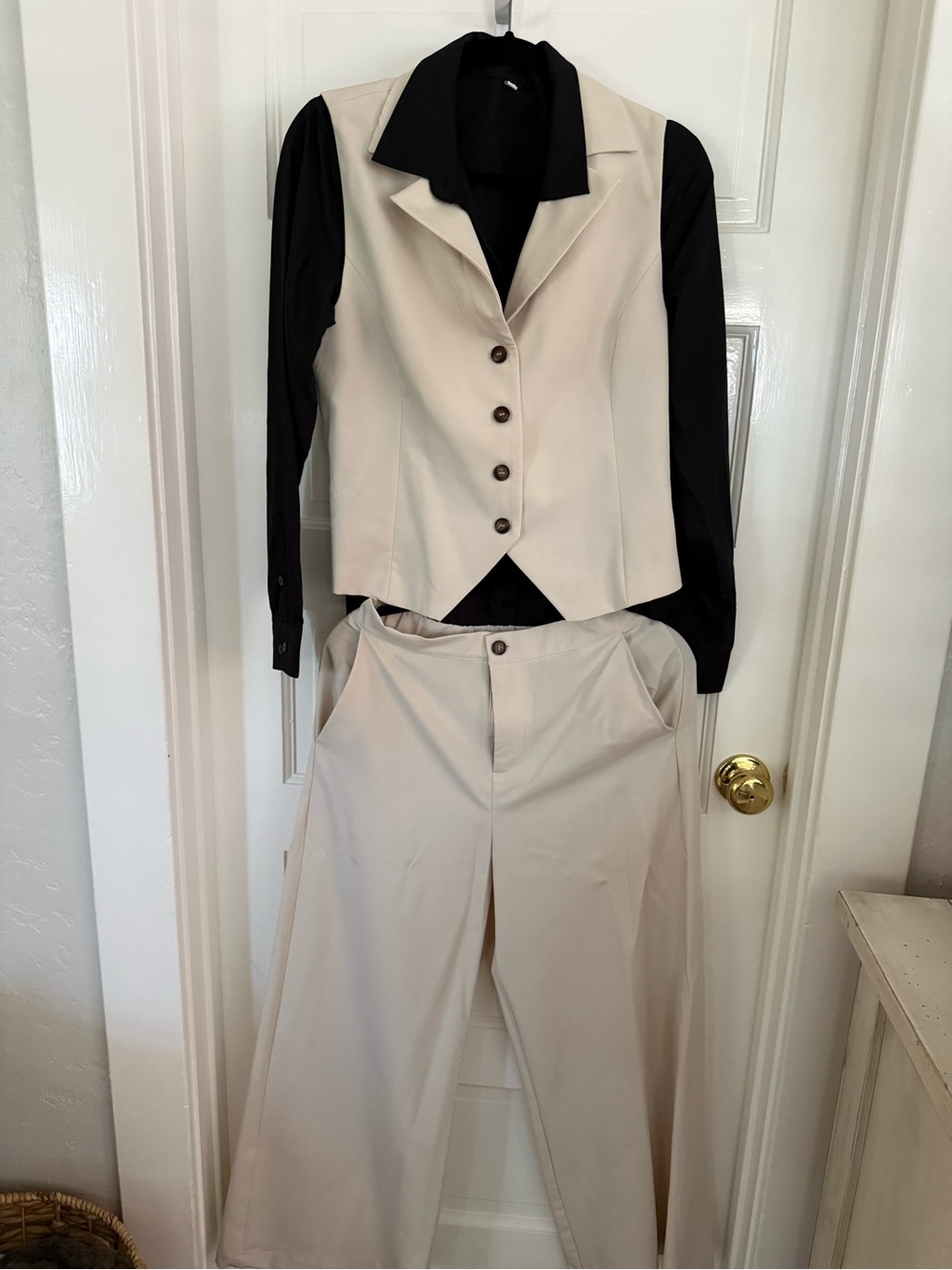 1970’s costume set- Saturday night fever inspired 3 piece set in M